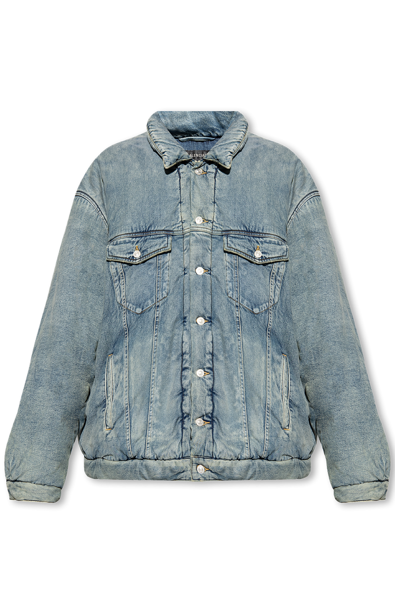 Denim balenciaga hot sale jacket